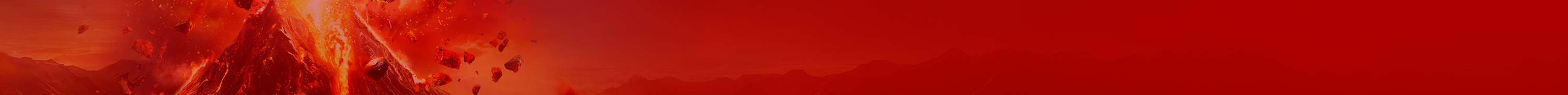 a volcano erupting, symbol of Dianetics